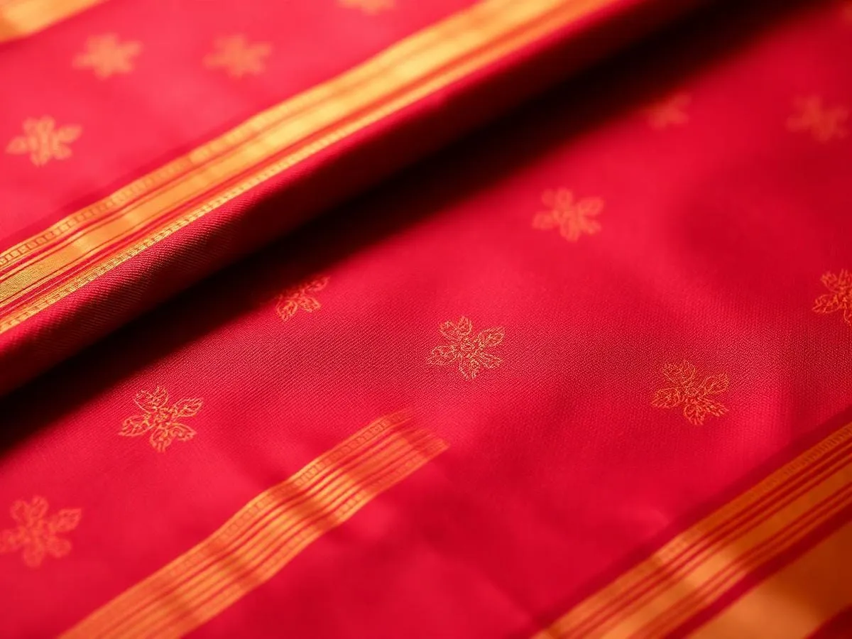 Handwoven Kanchipuram silk